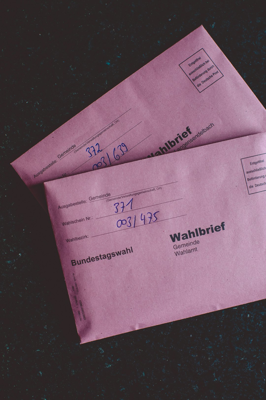 Postal vote - Briefwahl. The Bundestag election 2021 designates the planned election to the 20th German Bundestag.